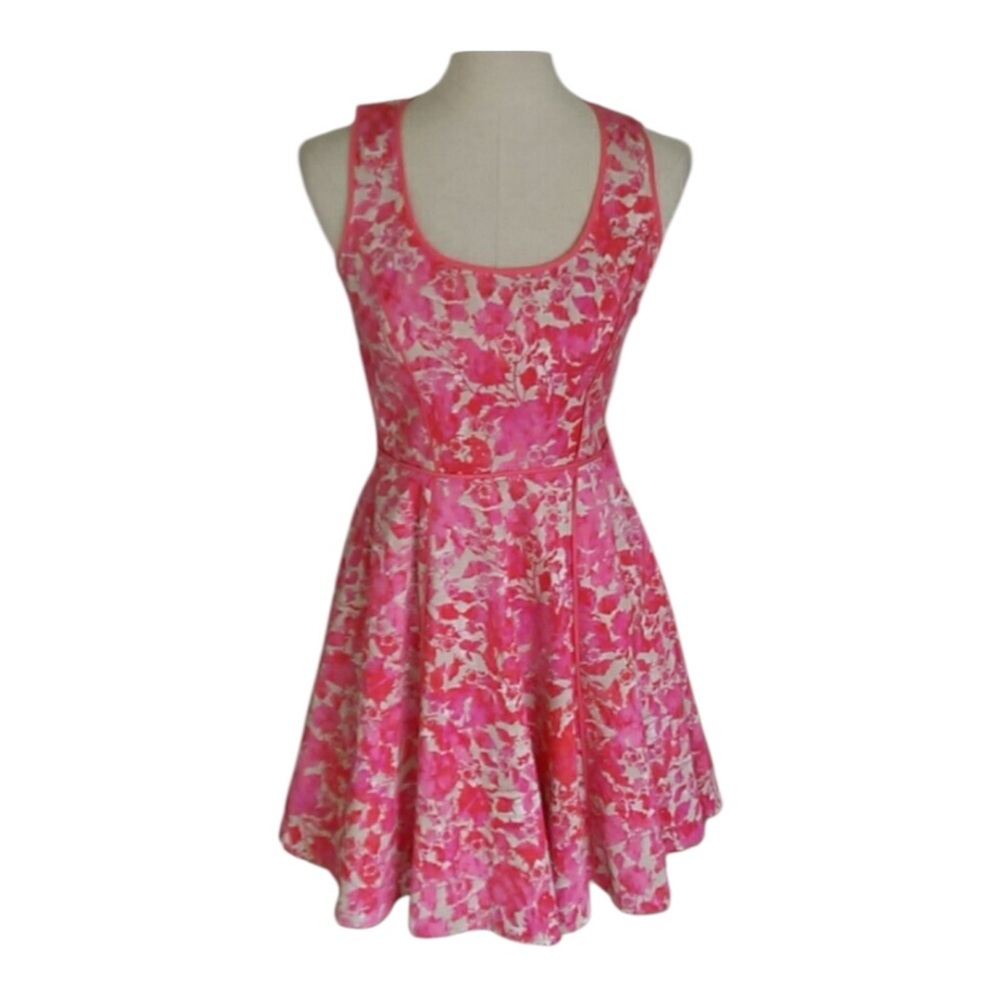Jessica Simpson Pink and White women’s Dress